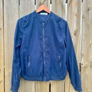 lightweight navy jacket